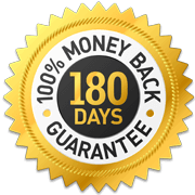 Joint Genesis&nbsp;-180-day risk-free money-back guarantee badge