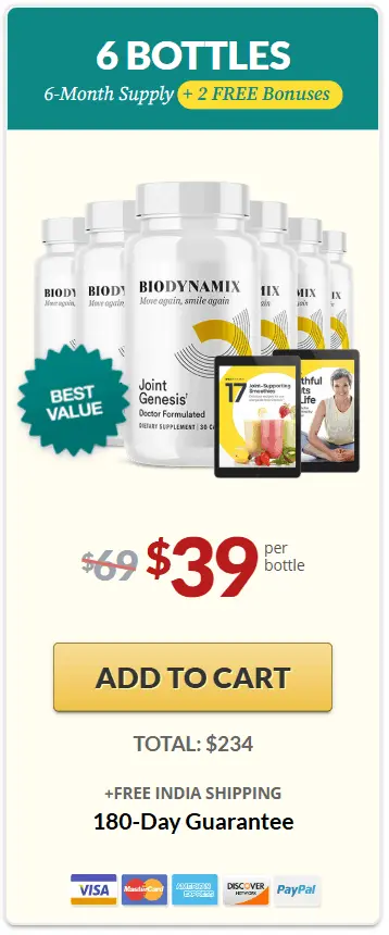 Joint Genesis -180-days -supply– order now 