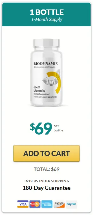 Joint Genesis 30-days  supply – order now